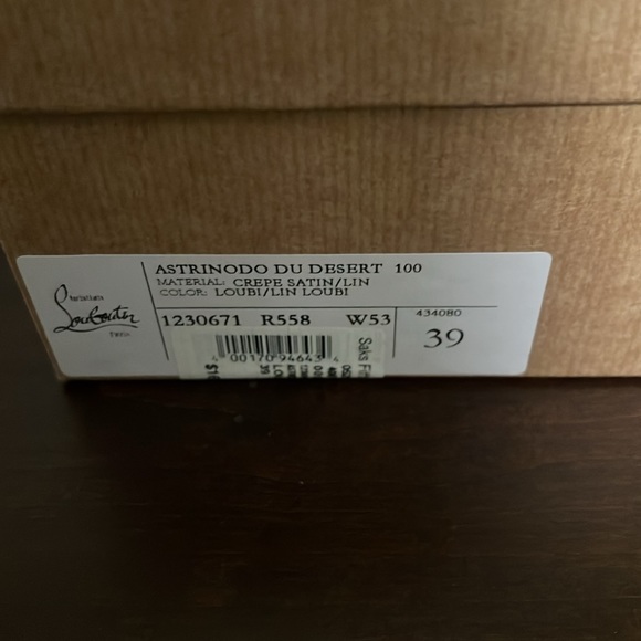 Christian Louboutin Astrinodo du Desert 100 Pumps Size 39 - Picture 2 of 7